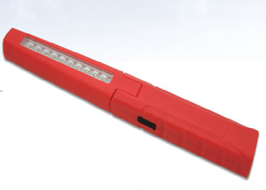 Luz recargable sin cuerda roja del trabajo, luz material de aluminio 3.5W 200lm del trabajo de la batería