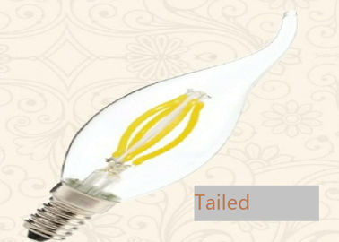 Bulbos decorativos atados nostálgico de la vela LED con el filamento D35*118mm del ARCO