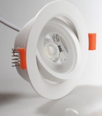 3watt / 5watt / 7watt Eco plástico Led SMD Downlight 97Ra 550lm