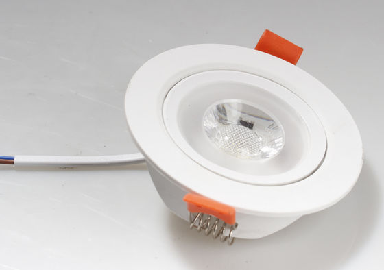 3watt / 5watt / 7watt Eco plástico Led SMD Downlight 97Ra 550lm
