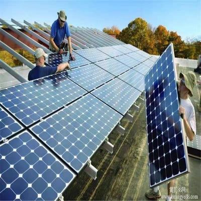 Paneles solares Energía solar duradera con un marco de aluminio resistente